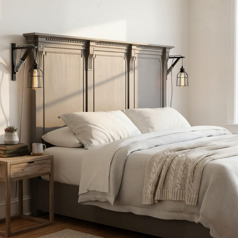 Set 15 E-26 Bulb, Rustic State Black Fabric Cord with Toggle Switch Feet Hanging Pendant Light Fixtures, Uses Standard