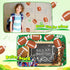 Tenceur 80 Pcs Sports Party Cutout, 5.91 Inch Paper Ball Cut Outs for Sports Theme Birthday Decorations