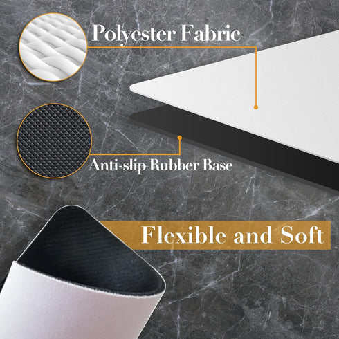 A-SUB 3mm 9.4x7.9x0.12 Inches 11pcs Sublimation Mouse Pad Blank Rectangular Blanks Thick for Transfer Heat Press