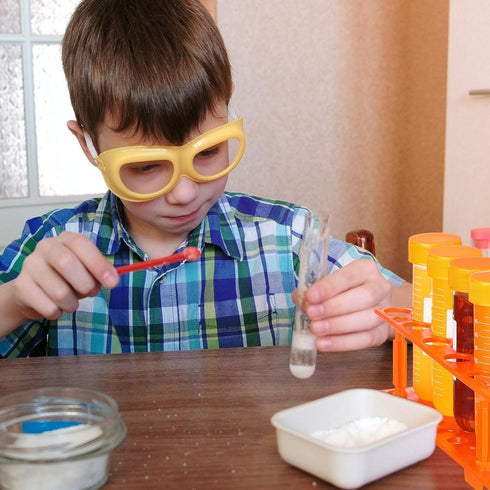 Weewooday 12 Pieces Jumbo Test Tubes with Stand Set, Multi-Color, Ages 3 and Above