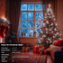 4 Pack 66Ft 200 8 ZAIYW String Lights Battery Operated, Total LED Christmas Lights with Remote Timer Modes Fairy String