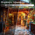 LitHome 35 66Ft 200 4th Color Changing Christmas String Lights Connectable, Colors LED Red White and Blue String Lights