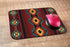 Chevron Gaming Mousepad 2, Southwest Native American Design, Non-Slip Rubber, 9.5 X 7.9 Inch for Computer Desk