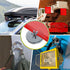 4 3.1in PCS Magnetic Flag Holder for Truck, Heavy Duty Magnet Kit for Wire Loop Flags, Diameter Magnet Mount Base