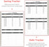 Account Budget Planner - Monthly Budget Book with Expense Tracker Notebook, Undated Bill Organizer & Finance Planner