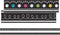Teacher Chalkboard Brights Ribbon Runner