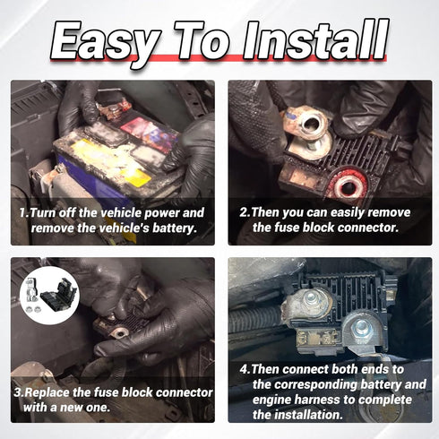 24380-JA00A 2007-2012 2009-2014 2009-2014 924-079 24380JA00A Fusible Fuselink Fuse Combos Compatible with Nissan Altima