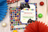 Game On Video Gamer Themed Thank You Notes for Kids - Ten 4" x 5.5" Fill in the Blank Cards with 10 White Envelopes