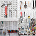 Pegboard Hooks Accessories, 8 Inch Organizer Kit for Garage Tool Storage, 16 Pack