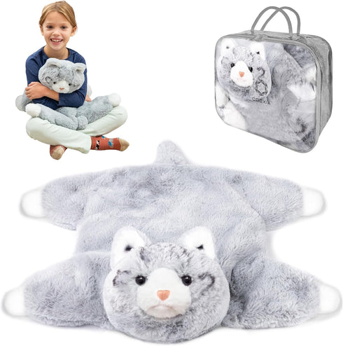 ODOXIA Weighted Lap Cat for Kids | Calming & Comforting | Weighted