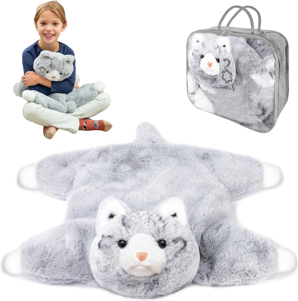 ODOXIA Weighted Lap Cat for Kids | Calming & Comforting | Weighted
