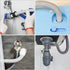 MECCANIXITY Washing Machine Drain Hose Extension Kits 3.28ft Gray - Includes Extension Adapter, U-Bend Hose Holder, 2