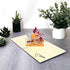 Mountain Bike Pop Up Card, Blank 3D Card with Envelope, Bike Birthday Card for Boss, Dad, Son, Outdoorsy Men