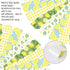 Whaline 69 Feet Summer Lemon Bulletin Board Borders with Self-Adhesive Trim in 5 Designs for Classroom Decorations