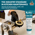 1oz Commercial Grease-Whiz Food Grade Grease Lubricant - Grease for Meat Slicer, Ice Cream, Slushee Machine, Beer Kegs