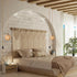 15ft Dimmable Plug in Pendant Light with Cord Switch Rattan Hanging Lamp with Hand Woven Wicker Plug in Chandelier Boho