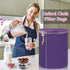 1Pcs 5 5 (Purple(25 Gallon Filter Bags, Windspeed Oxford Cloth All-Mesh Filter Bags for Gallon Bucket with Filter