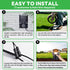 3000K, 12V IP67 Low Voltage Landscape Well Lights Outdoor, LED In-Ground Lights Warm White Waterproof Anti-Glare