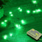 RUICHEN 16 Ft Copper Wire 50 LED Mini Fairy String Lights Battery