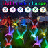 BeHiller Hummingbird Outdoor,2PACKS 12LED Hummingbird Hummingbird Solar Lights Swaying Firefly for Path Decor,Unique