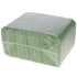 House Brand Dentistry 109215, 13" 18", 2-Ply 1 500/Bx HSB Disposable Dental Bibs, X Green, Paper & ply Layer of Water