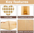 100 Bags.(13.7x8.2x3.7 in),Packagingand Bakers.Package 120 Pcs Bread Bags for Homemade Bread With Window Sourdough