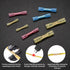 130 Pcs Heat Shrink Butt Connectors Kit, 10-26 AWG Waterproof Insulated Marine Automotive Crimp Terminals