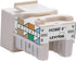Leviton 61HOM-RT6 Home 6 Snap-In Connector, T568A/B Wiring, Light Almond Color