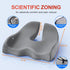 Benazcap X Large Memory Seat Cushion for Office Chair Ergonomic Cushions Pad Pillow for Pressure Relief Sciatica & Pain
