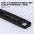 HAUTMEC 6 inch Adjustable Wrench, Extra Wide Jaw Black Finish, Drop-Forged CR-V Steel for Home Garage Workshop DIY