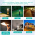 4W 12V T5 Light Bulbs - 20 Pack for Landscape Light Bulbs, Wedge Base Low Voltage Garden Light Bulbs