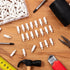 XGHSHW 120Pcs Spring Loaded Plantation Shutter Replacement Repair Pins for Blind Slats, Movable Blade, Cabinet Door