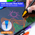 maxtek Neon Dry Erase Markers Fine Tip, Liquid Chalk Markers for Chalkboard, Glass, 1mm Fine Point
