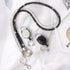 VIQWYIC Retractable ID Badge Holder 2 Pack with Bling Neck Strap Lanyard, Clear Card Holder for Office Worker