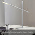 40039-2, 1-Light 19" Aspen Creative High Desk Lamp with Metal Lamp Shade and Rotary Switch, Modern Design in Black