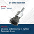 Weiler 36455 Die Grinder/Drill Accessory Kit, 4 Piece
