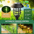 8 Pack(Warm SOLPEX Solar Lights for Outside, Solar Outdoor Pathway Garden Lights Waterproof, Solar Powered Landscape