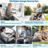 Tailbone Inflatable Travel Seat Cushion, Airplane Seat Cushion for Long Flights & Car Rides, Portable Air Pad