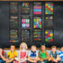 gisgfim 12 Pieces English Grammar Posters, Educational Wall Signs for Middle and High School Classroom Decor