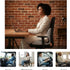 Zamerry Tailbone Ergonomic Lab-Designed Memory Foam Seat Cushion for Office Chair, Car Seat for Driving, Truck Seat