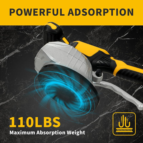 20V 8 Cordless Tile Vibration Leveling Machine for Dewalt Battery, Portable Tile Vibrator Tool with Adjustable Speed