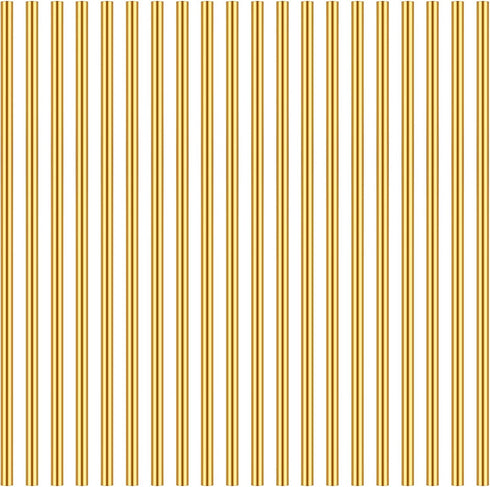 3mm Brass Round Rod, 20PCS Lathe Bar Stock, 3mm Diameter, 100mm Length