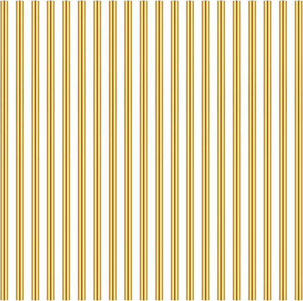 3mm Brass Round Rod, 20PCS Lathe Bar Stock, 3mm Diameter, 100mm Length