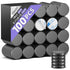 VNDUEEY 100Pcs Ceramic Magnets for Crafts, Strong Adhesive Backing Small Round Discs for DIY, Classroom, Science Hobbies
