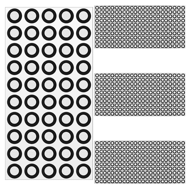 KongTiva 6.0 mm 3D Scanner Markers for 3D Scanner, 1500 Pcs Optical Tracking