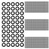 KongTiva 6.0 mm 3D Scanner Markers for 3D Scanner, 1500 Pcs Optical Tracking
