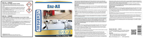 ENZ-All Professional Multi-Purpose Enzyme Traffic Lane Carpet Cleaning Concentrate, 1-6 lb jar (C-EA6)