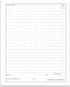 BookFactory Professional Engineering Notebook, 168 Pages, 8" x 10", Black and Burgundy Cover, Section Sewn Hardbound