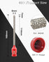 5/16''x4-3/4''(8x121mm) FOCSTOL Diamond Mortar Raking Bit - Mortar Router Bit with Carbide Tipped for Mortar Removal