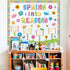 gisgfim Spring Reading Bulletin Board Decorations Set, Spring Into Reading Butterflies Flowers Cutouts